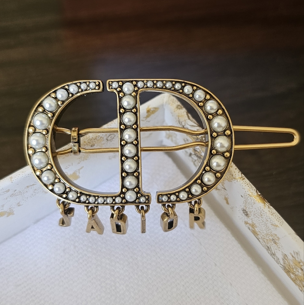 Christian Dior Jadior Barette Hair Clip